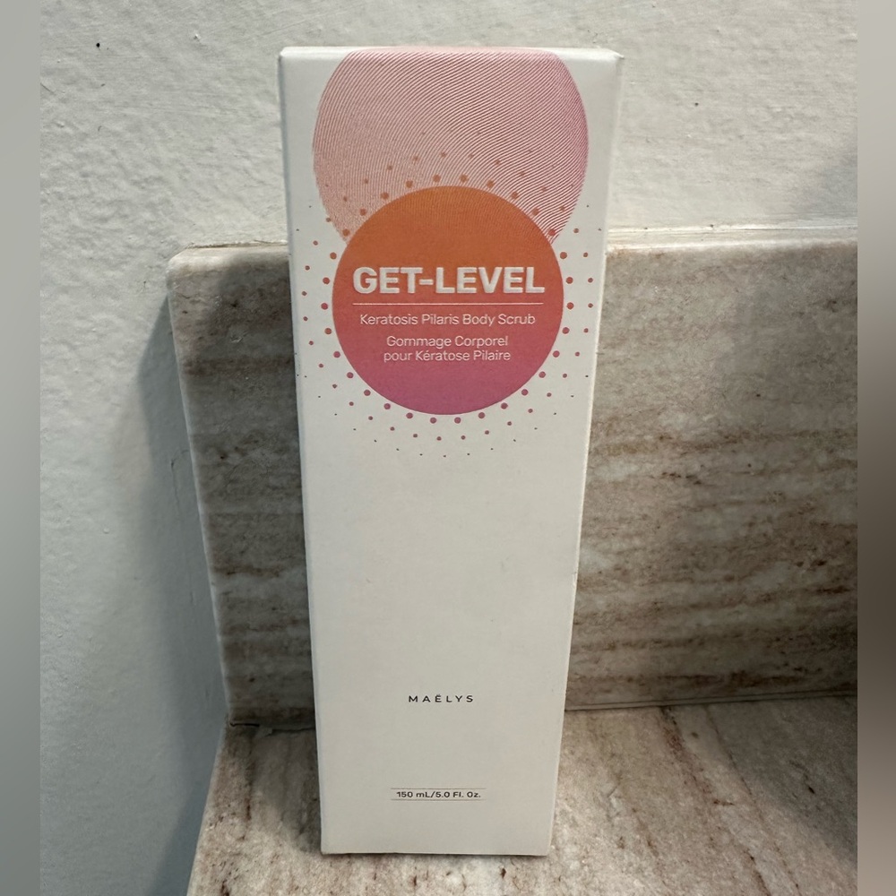 New! GET-LEVEL Keratosis Pilaris Body Scrub new in sealed box